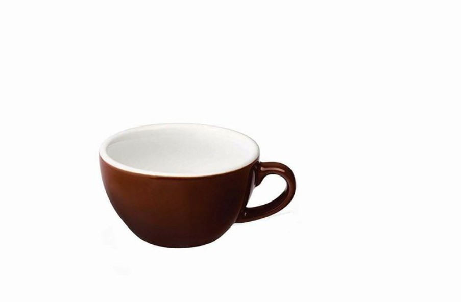 Koffiekopjes Mokken Fabriek | Egg Koffie Kop 15 Cl. Bruin