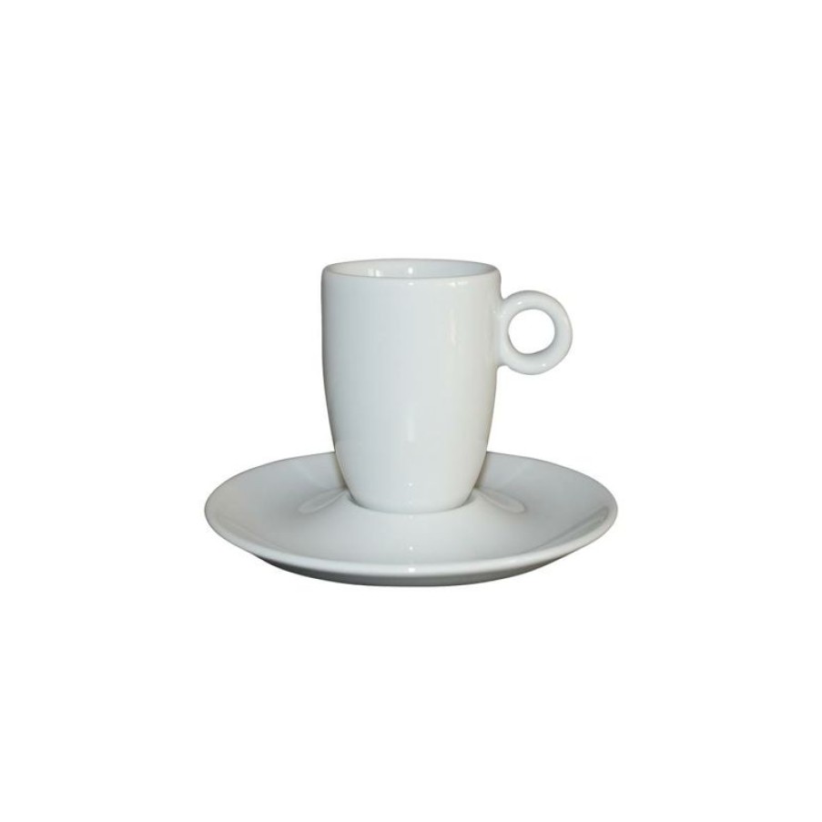 Espresso Kopjes Mokken Fabriek | Bola Espresso Hoog Wit 9 Cl. Set