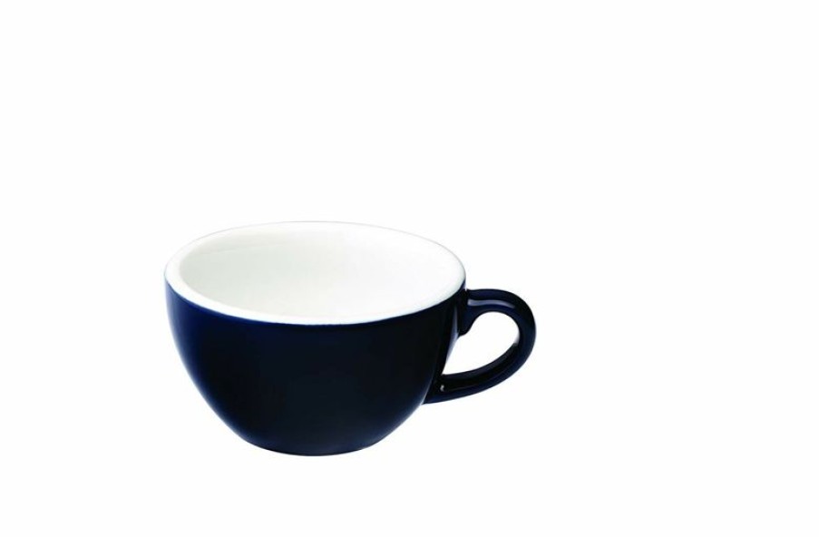 Cappuccino Kopjes Mokken Fabriek | Egg Cappuccino Kop 20 Cl. Denim