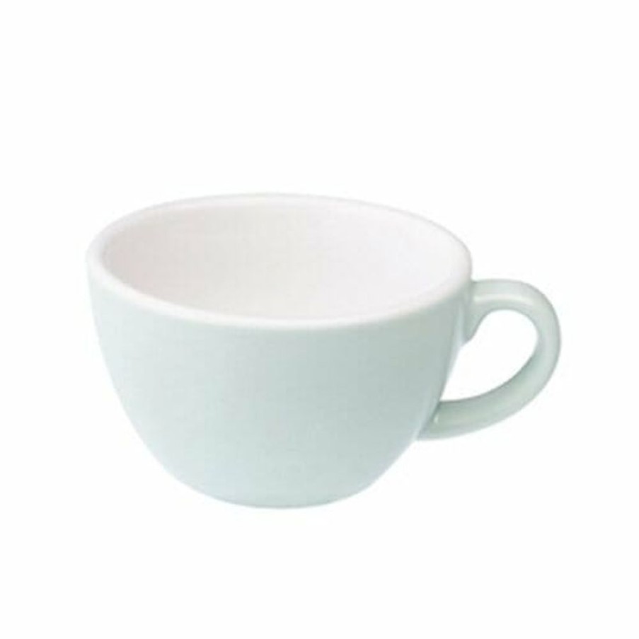 Cappuccino Kopjes Mokken Fabriek | Egg Cappuccino Kop 20 Cl. River Blue
