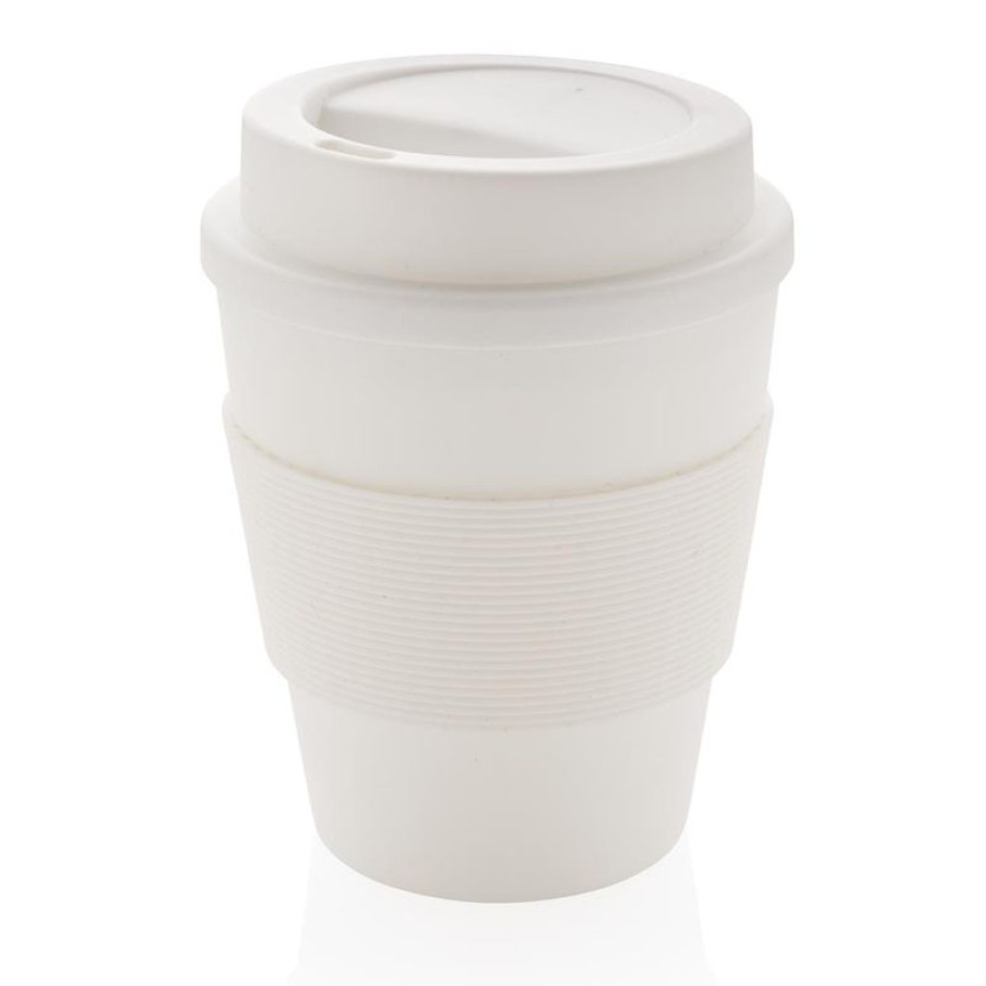 Mokken Mokken Fabriek | Herbruikbare Koffiebeker Pp Wit 35 Cl.