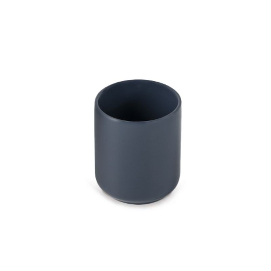Mokken Mokken Fabriek | Beker Zonder Oor Owl 28 Cl. Mat Blauw