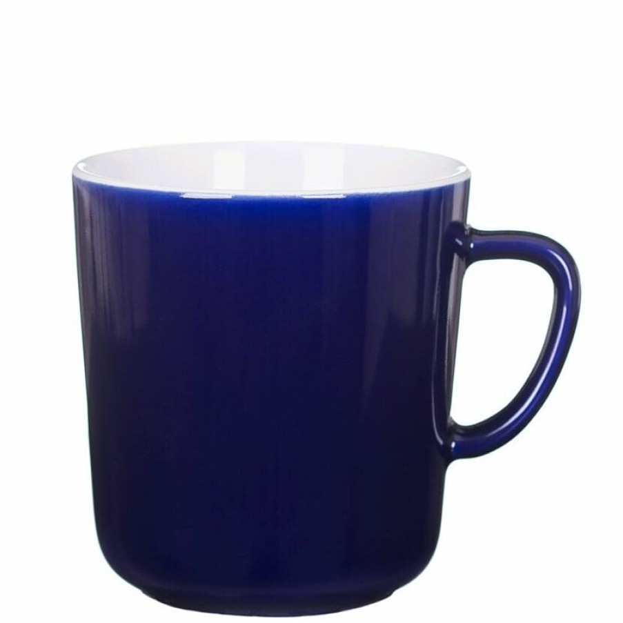 Mokken Mokken Fabriek | Mini Kop Blauw-Wit 25 Cl