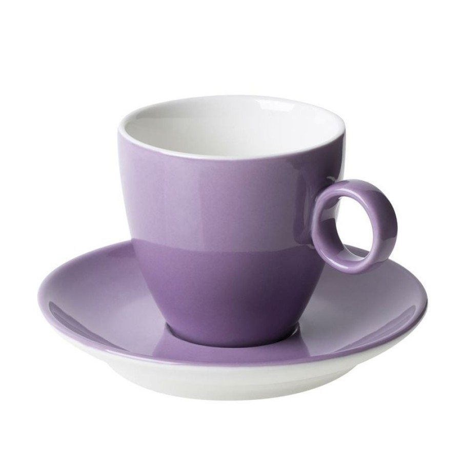 Koffiekopjes Mokken Fabriek | Bart Koffie Paars 17 Cl. Set