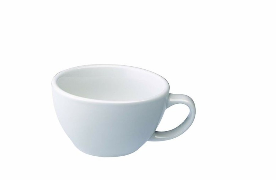 Cappuccino Kopjes Mokken Fabriek | Egg Latte Kop 30 Cl. Wit