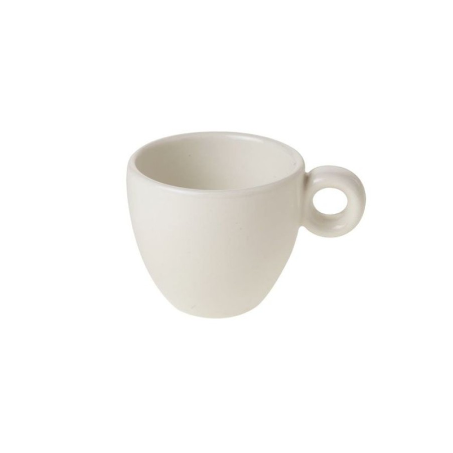 Espresso Kopjes Mokken Fabriek | Bola Espresso Kop Roomwit 8 Cl.
