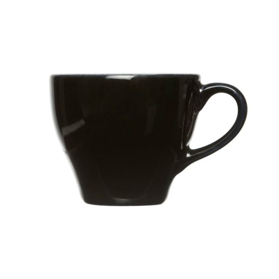 Koffiekopjes Mokken Fabriek | Barista Koffie Kop Zwart 15 Cl.