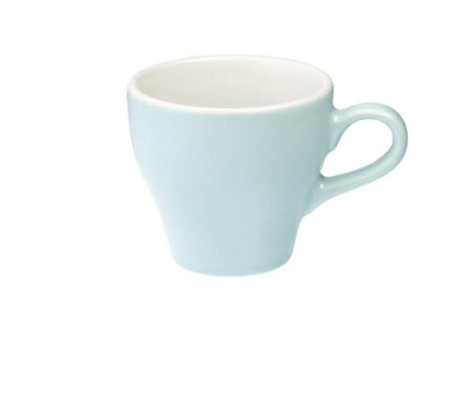 Cappuccino Kopjes Mokken Fabriek | Tulip Cappuccino Kop 28 Cl. River Blue