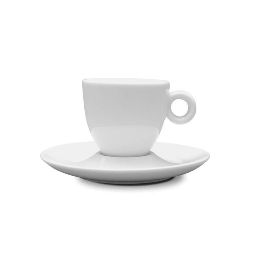 Espresso Kopjes Mokken Fabriek | Bola Espresso Wit 8 Cl. Set Spoed