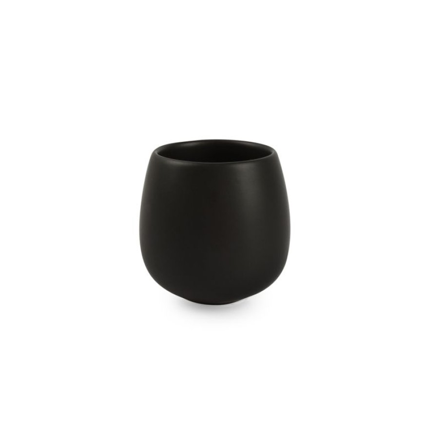 Koffiekopjes Mokken Fabriek | Kiro Espresso Mokje Mat-Zwart 11 Cl.