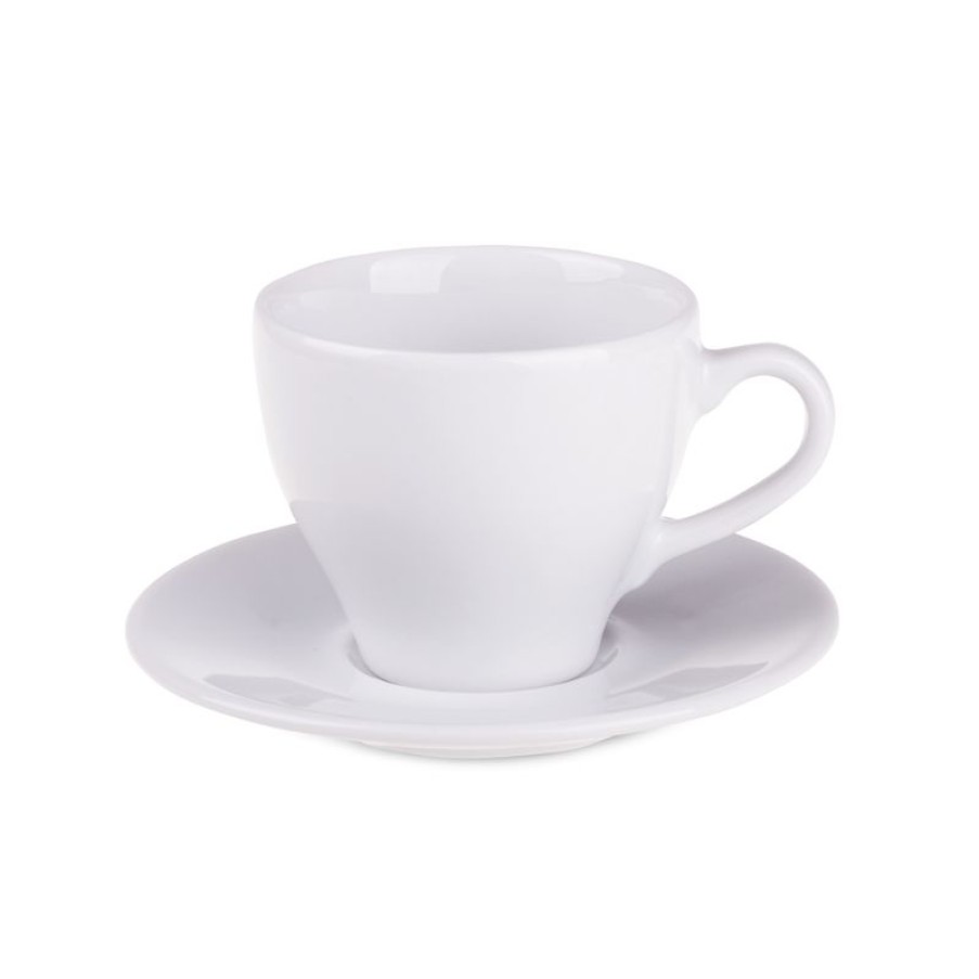 Koffiekopjes Mokken Fabriek | Dom Koffie Wit 15 Cl. Set Spoed