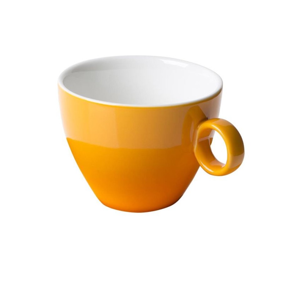 Cappuccino Kopjes Mokken Fabriek | Bart Cappuccino Kop Oker 23 Cl.