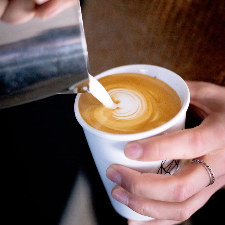Mokken Mokken Fabriek | Papercup Porselein Wit 23 Cl.
