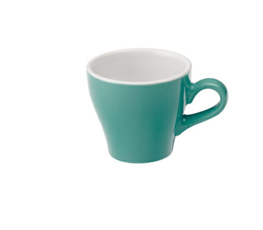 Koffiekopjes Mokken Fabriek | Tulip Koffie Kop 18 Cl. Teal