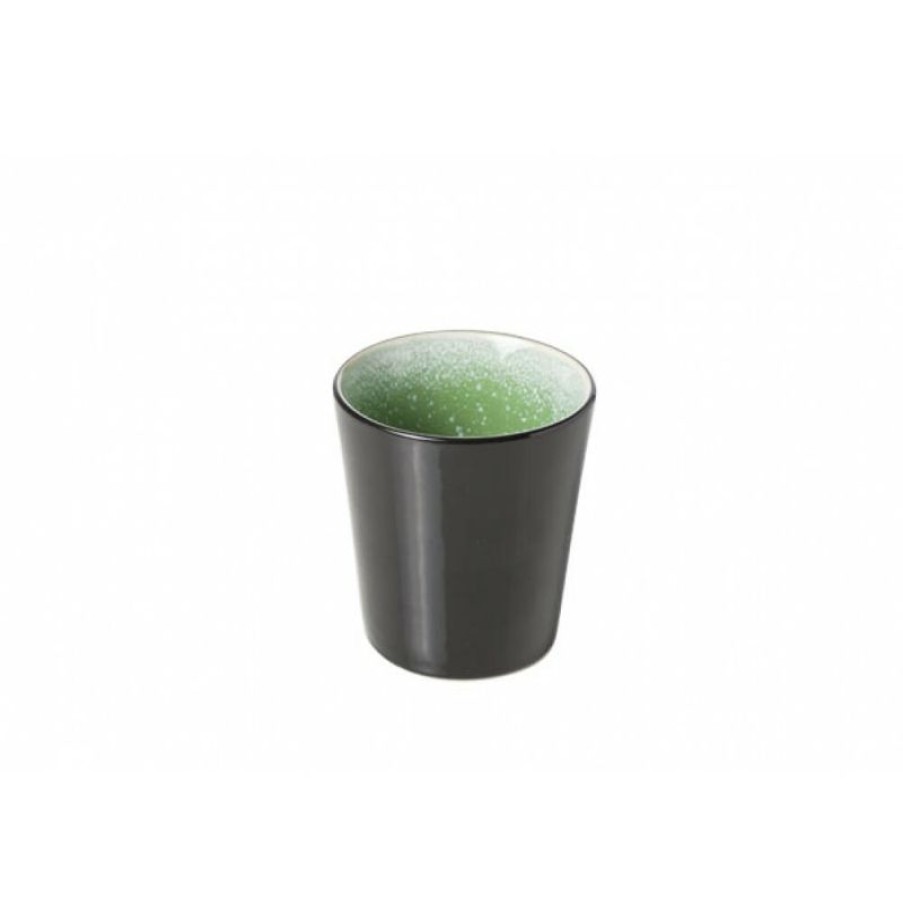 Mokken Mokken Fabriek | Finesse Green Beker Zonder Oor 21 Cl.