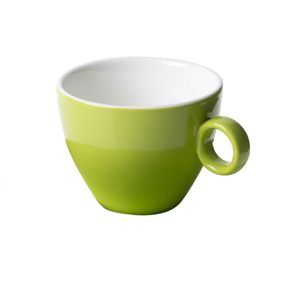Cappuccino Kopjes Mokken Fabriek | Bart Cappuccino Kop Groen 23 Cl.
