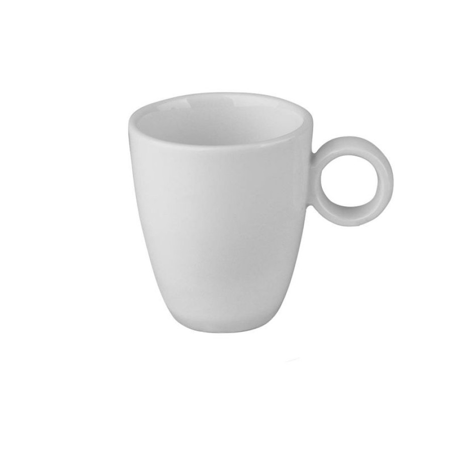 Espresso Kopjes Mokken Fabriek | Bart Espresso Kop Off-White 6,5 Cl.