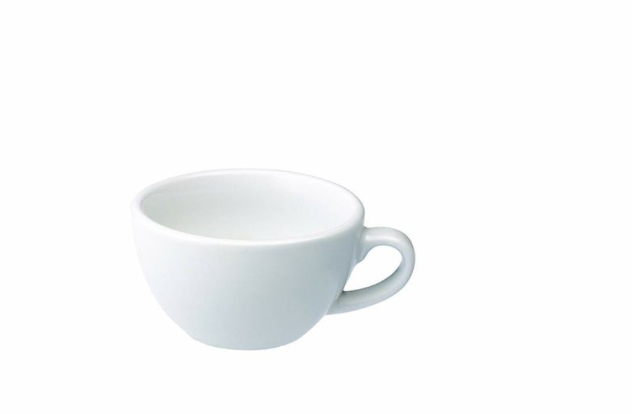 Cappuccino Kopjes Mokken Fabriek | Egg Cappuccino Kop 20 Cl. Wit