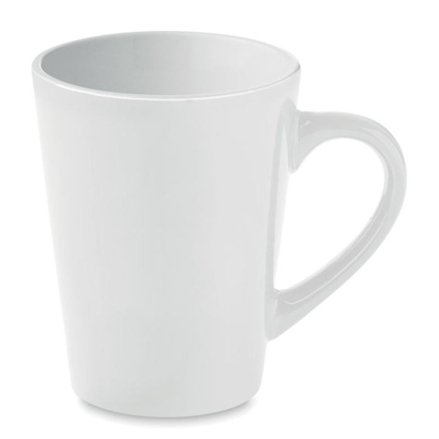 Mokken Mokken Fabriek | Koffiebeker Tirza 23 Cl. Wit