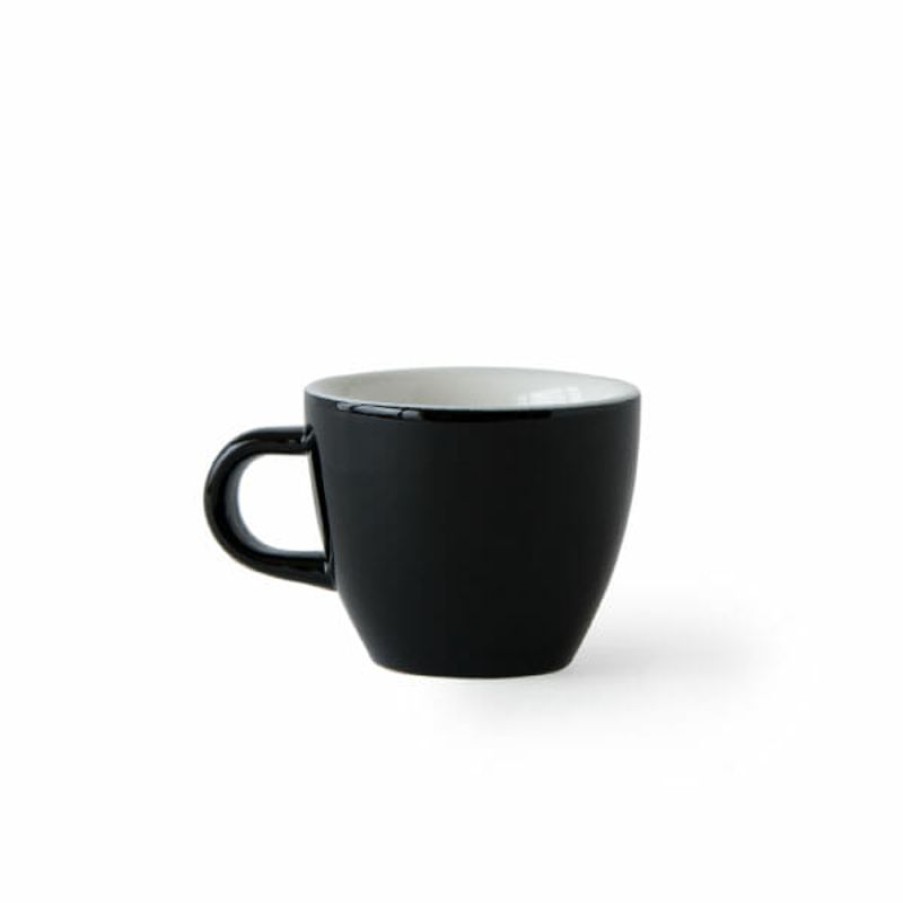 Espresso Kopjes Mokken Fabriek | Acme Penguin Espresso Kop 7 Cl. Zwart