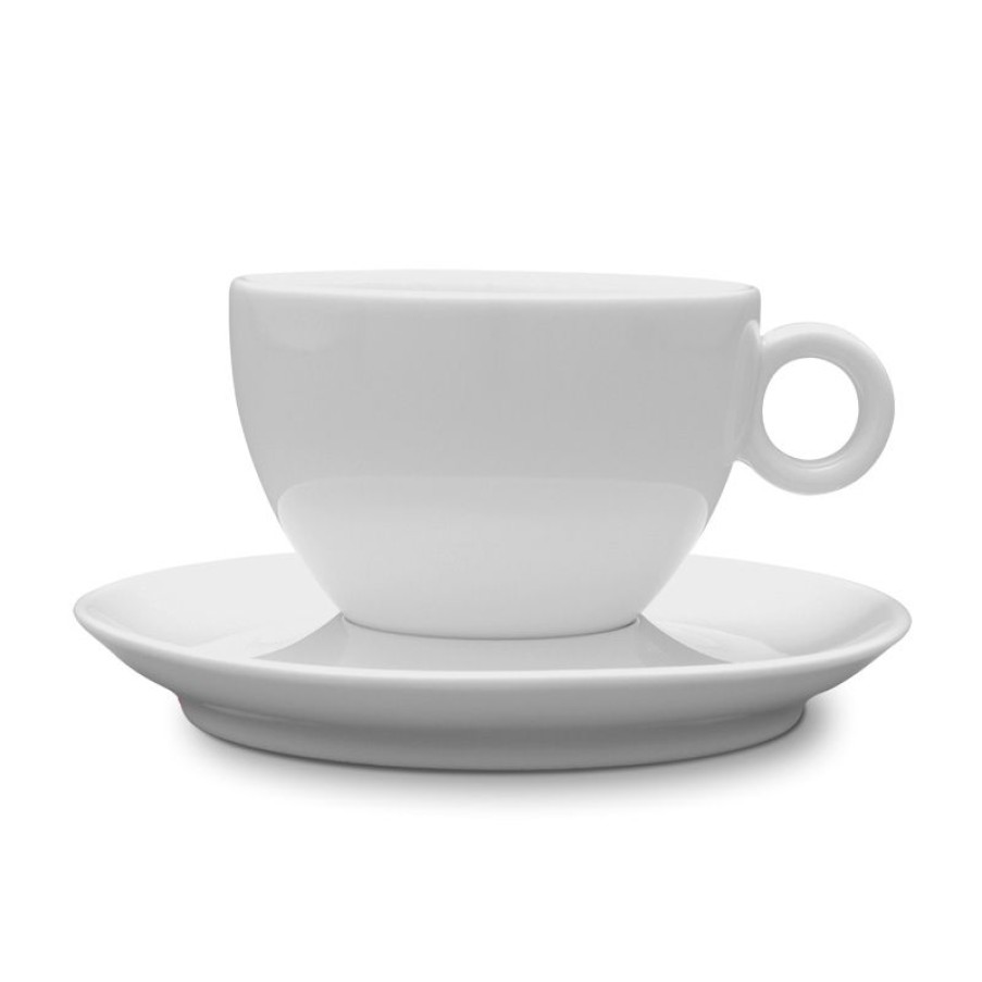 Cappuccino Kopjes Mokken Fabriek | Bola Cappuccino Wit 20 Cl. Set Spoed