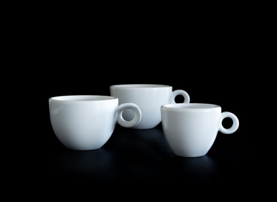 Cappuccino Kopjes Mokken Fabriek | Bola Cappuccino Wit 20 Cl. Set Spoed
