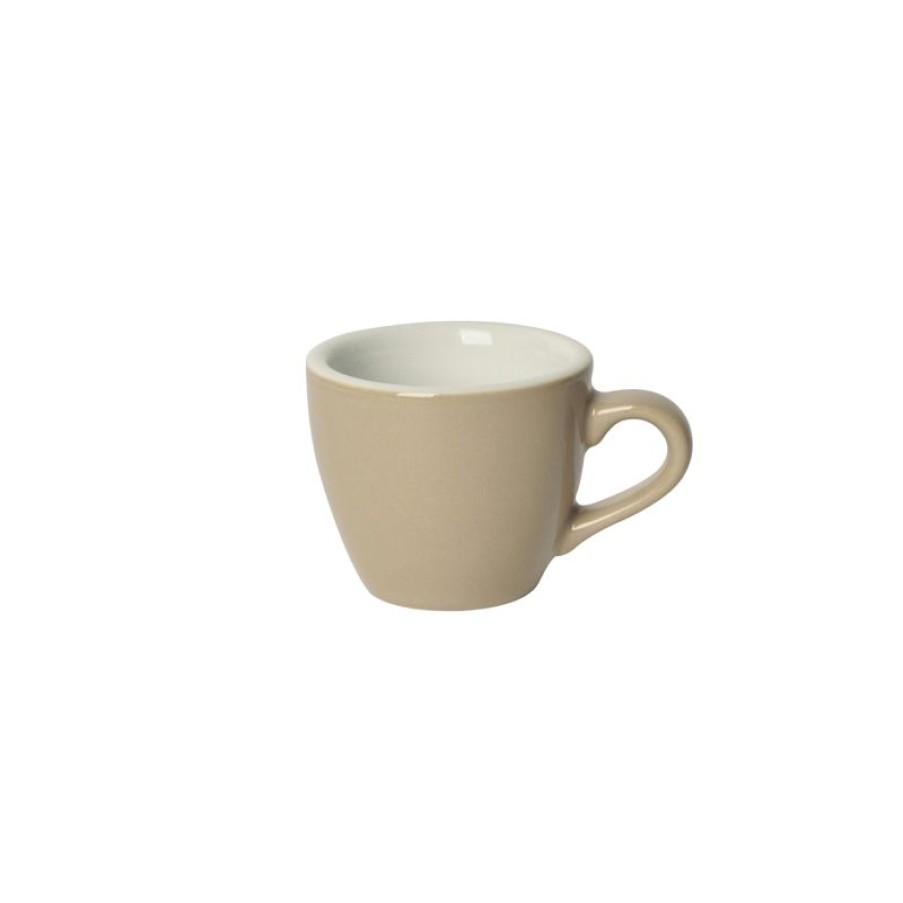 Espresso Kopjes Mokken Fabriek | Egg Espresso Kop 8 Cl. Taupe