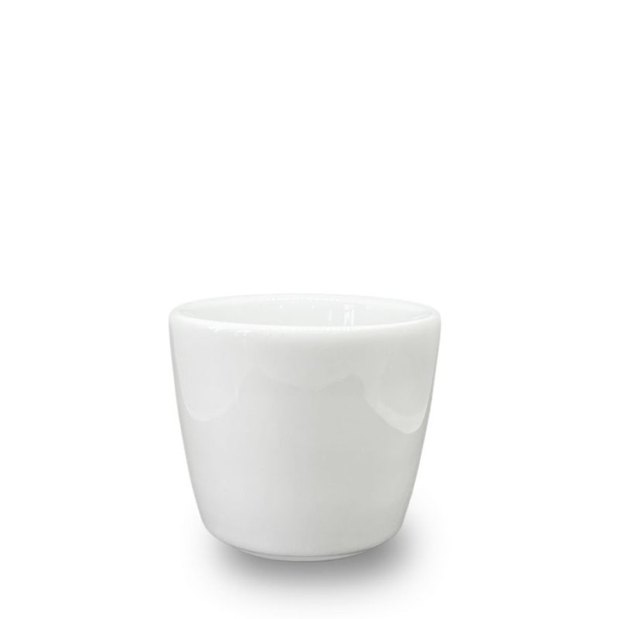 Mokken Mokken Fabriek | Optimo Espresso Kop Zonder Oor Wit 11 Cl.