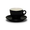 Koffiekopjes Mokken Fabriek | Giacinto Koffie Mat Zwart 22 Cl. Set