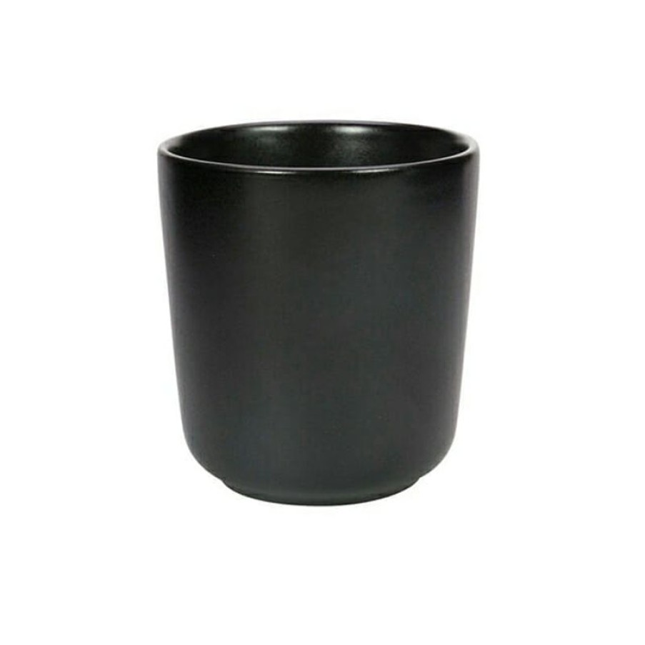 Mokken Mokken Fabriek | Noir Mat Zwarte Koffiekop 30 Cl.