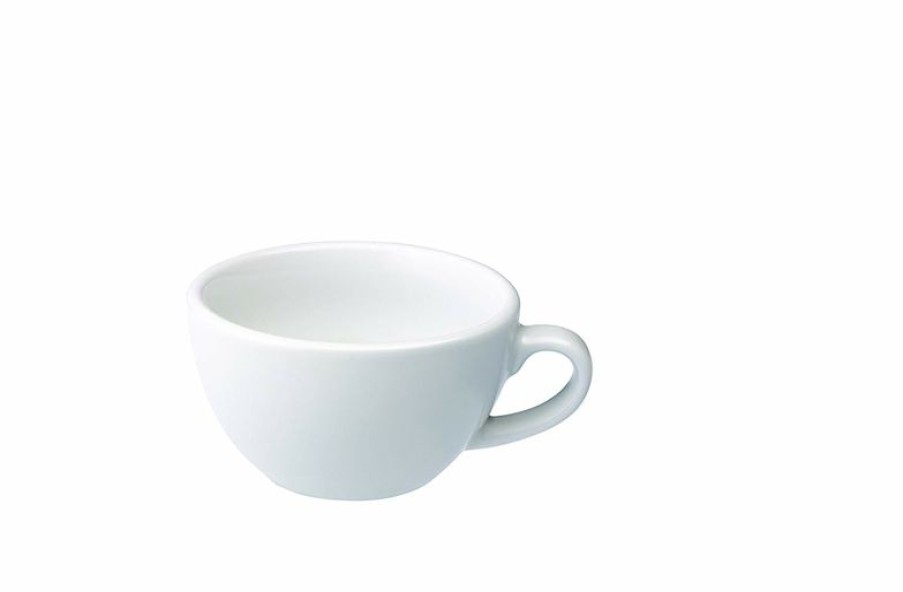 Cappuccino Kopjes Mokken Fabriek | Egg Cappuccino Kop 25 Cl. Wit