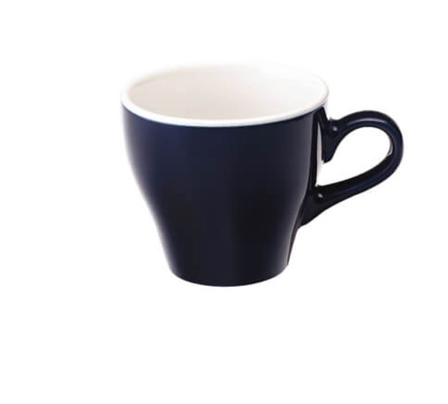 Cappuccino Kopjes Mokken Fabriek | Tulip Cappuccino Kop 28 Cl. Denim