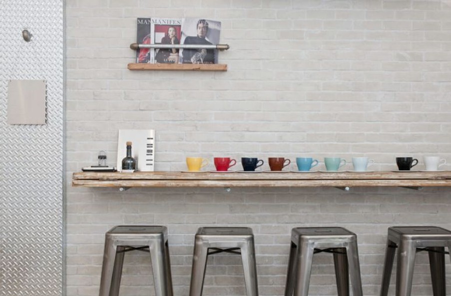 Espresso Kopjes Mokken Fabriek | Tulip Espresso Kop & Schotel 8 Cl. Bruin