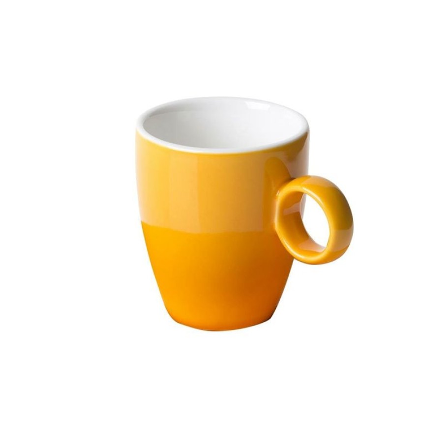 Espresso Kopjes Mokken Fabriek | Bart Espresso Kop Oker 6,5 Cl.