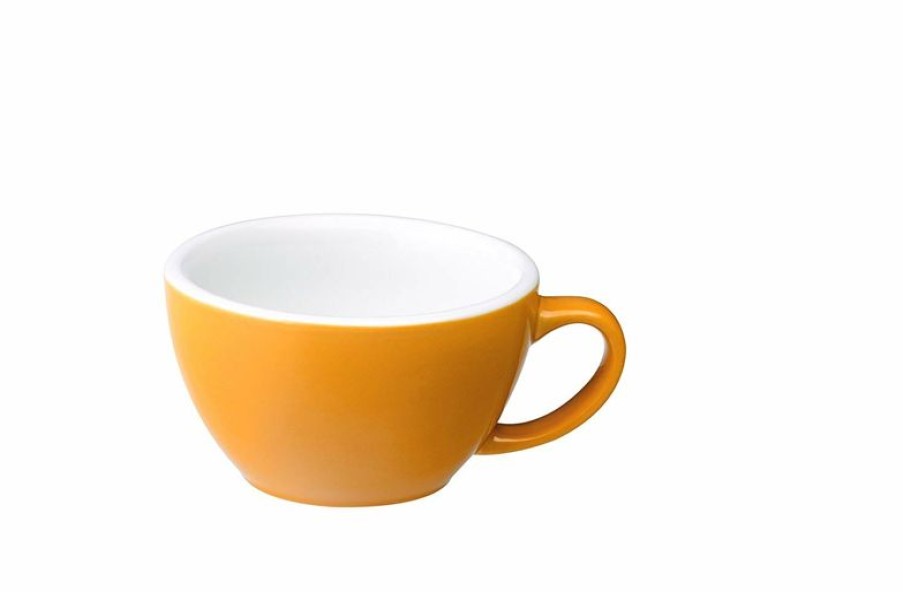 Cappuccino Kopjes Mokken Fabriek | Egg Latte Kop 30 Cl. Geel