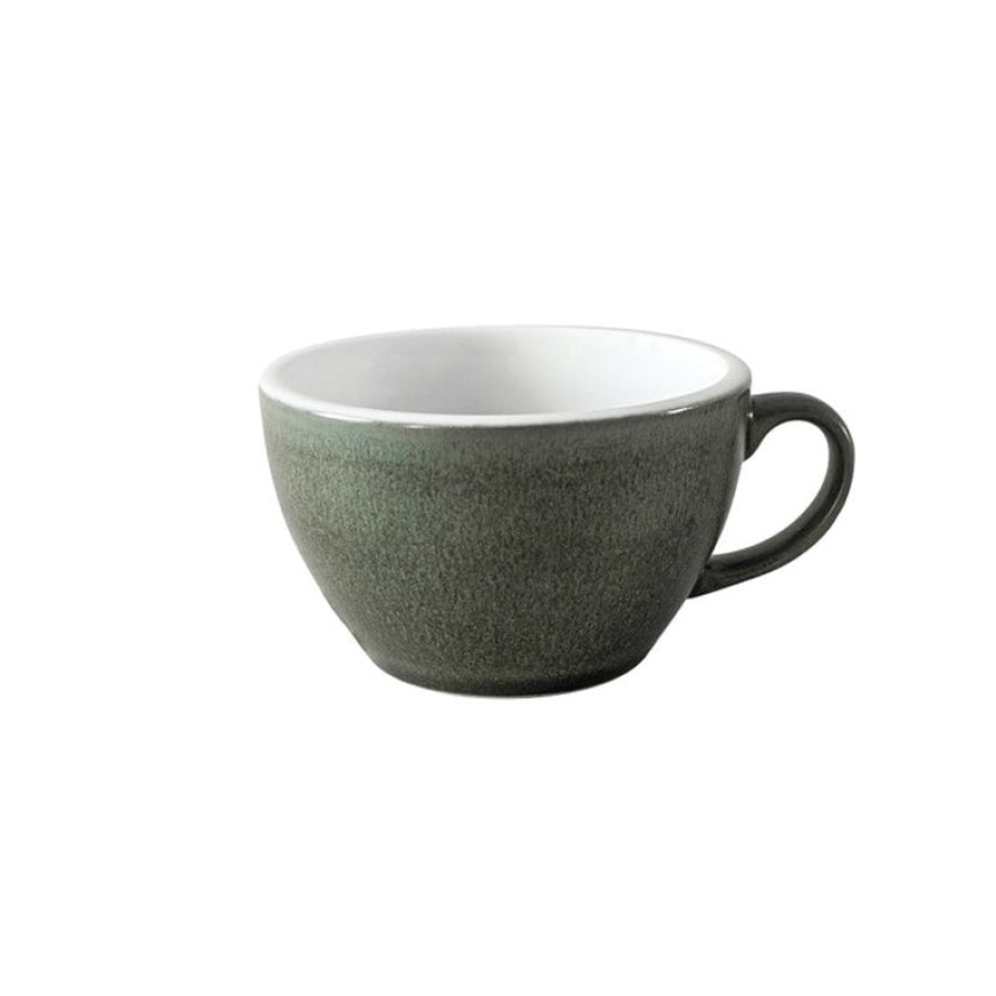 Cappuccino Kopjes Mokken Fabriek | Egg Cappuccino Kop 25 Cl. Forest
