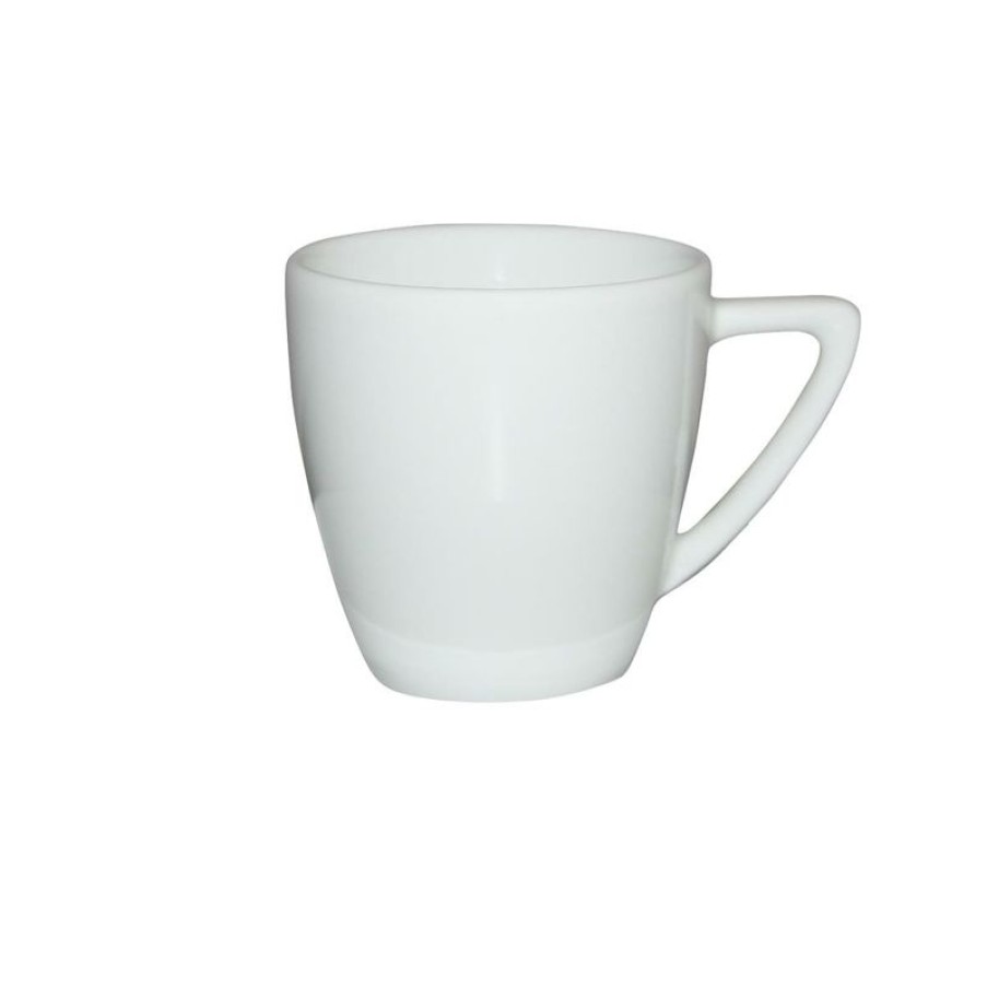 Koffiekopjes Mokken Fabriek | Classic Koffie Kop Wit 15 Cl.