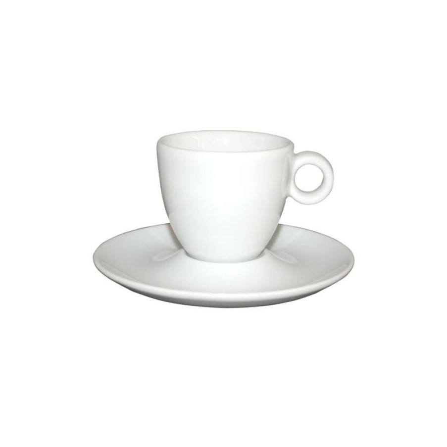 Espresso Kopjes Mokken Fabriek | Bola Espresso Wit 8 Cl. Set