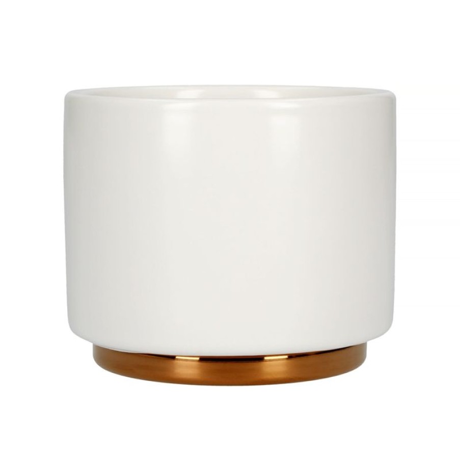 Mokken Mokken Fabriek | Monty Dubbelwandige Cappuccino Beker Wit 19 Cl.