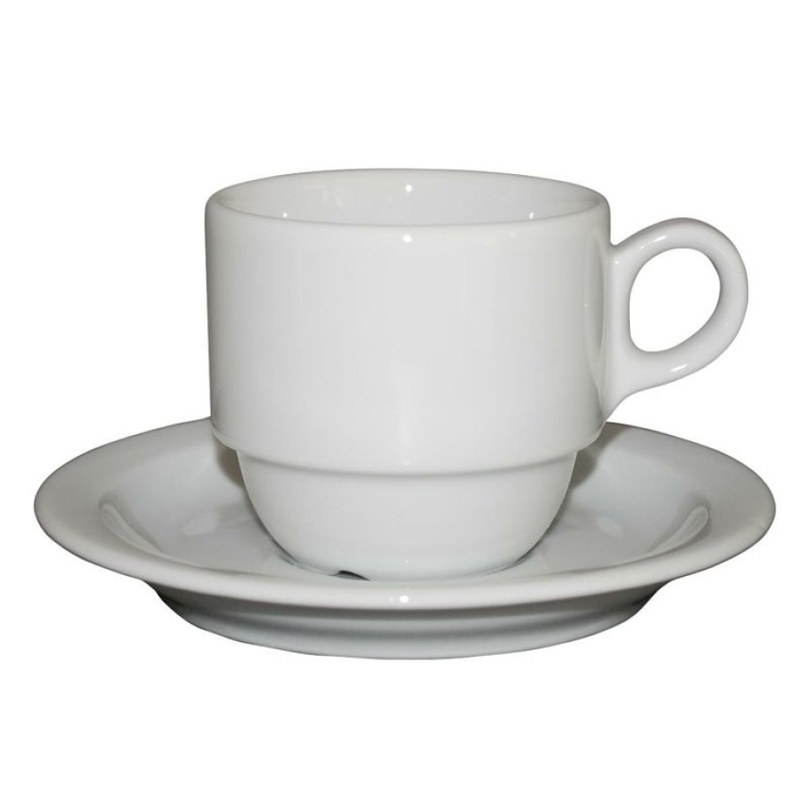 Koffiekopjes Mokken Fabriek | Legio Koffie Wit 16 Cl. Set