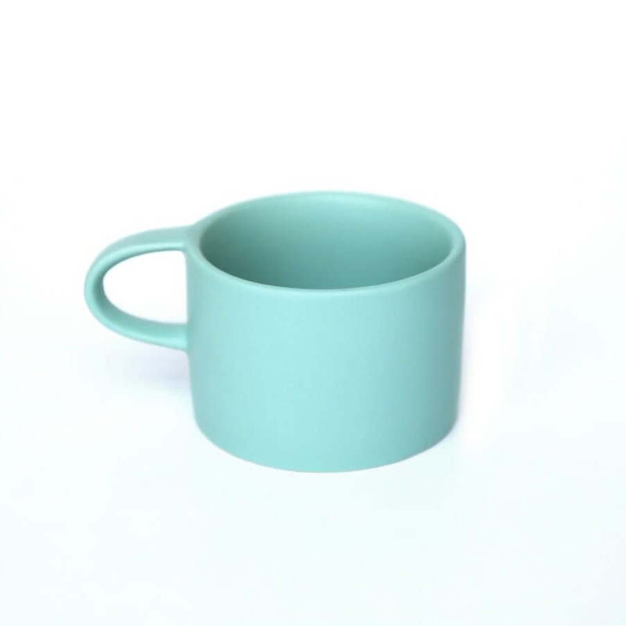 Koffiekopjes Mokken Fabriek | Vertigo Koffiekop Groen 15 Cl.