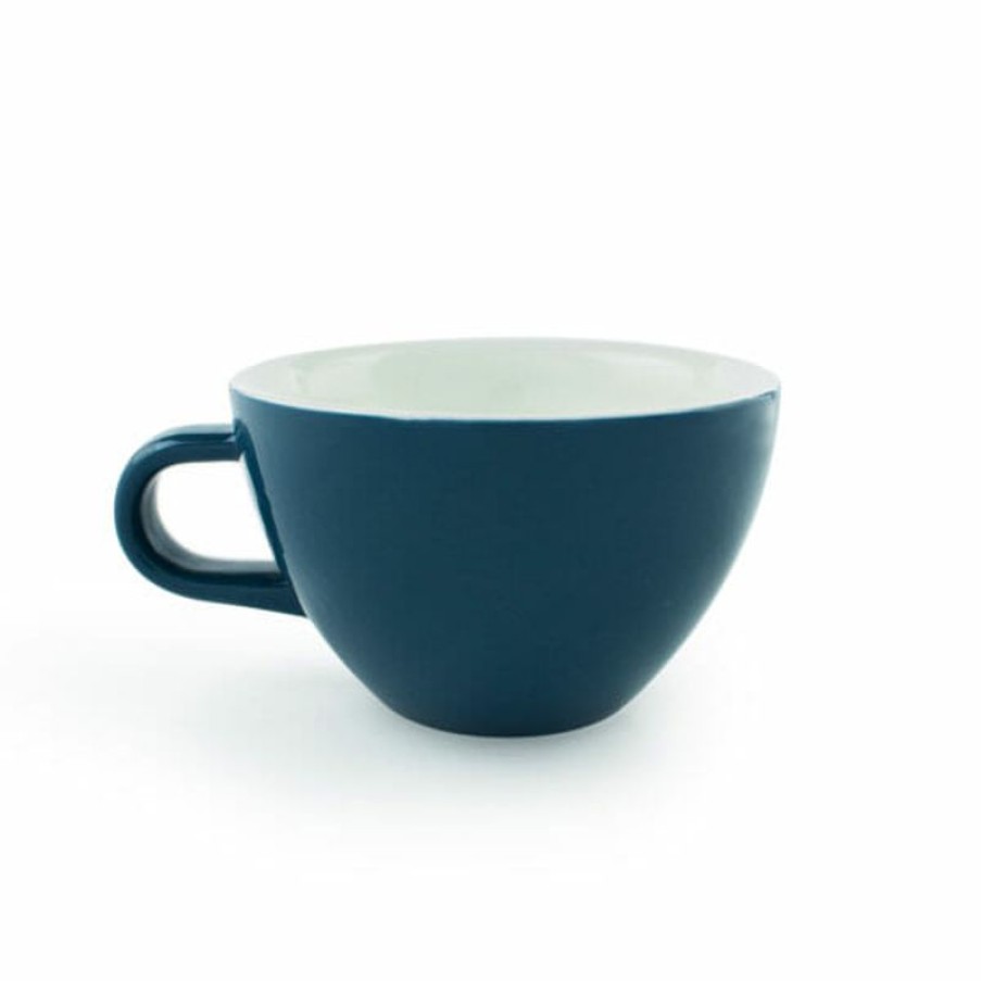 Cappuccino Kopjes Mokken Fabriek | Acme Whale Cappuccino Kop 19 Cl. Blauw