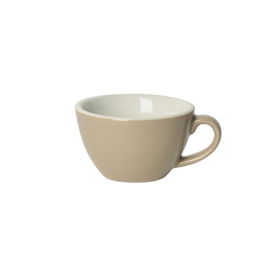 Koffiekopjes Mokken Fabriek | Egg Koffie Kop 15 Cl. Taupe