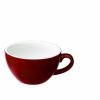 Cappuccino Kopjes Mokken Fabriek | Egg Cappuccino Kop 20 Cl. Rood