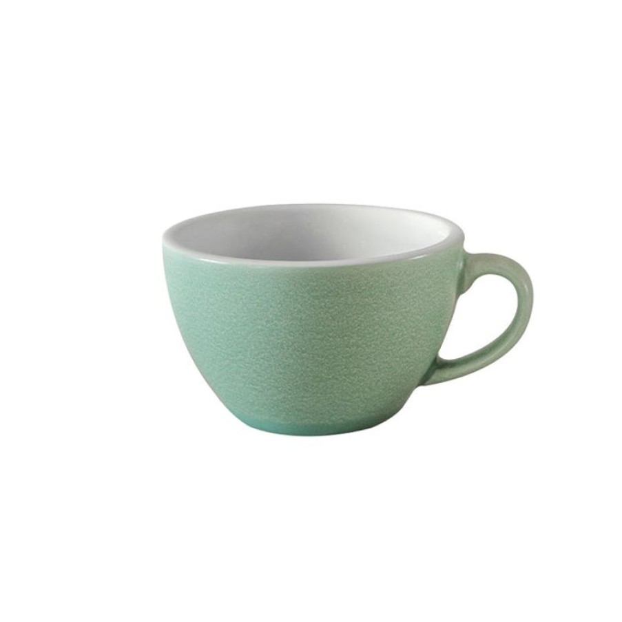 Cappuccino Kopjes Mokken Fabriek | Egg Cappuccino Kop 25 Cl. Emerald