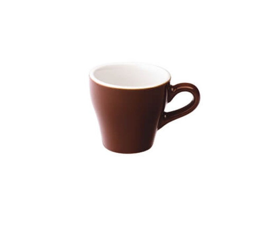 Espresso Kopjes Mokken Fabriek | Tulip Espresso Kop 8 Cl. Bruin