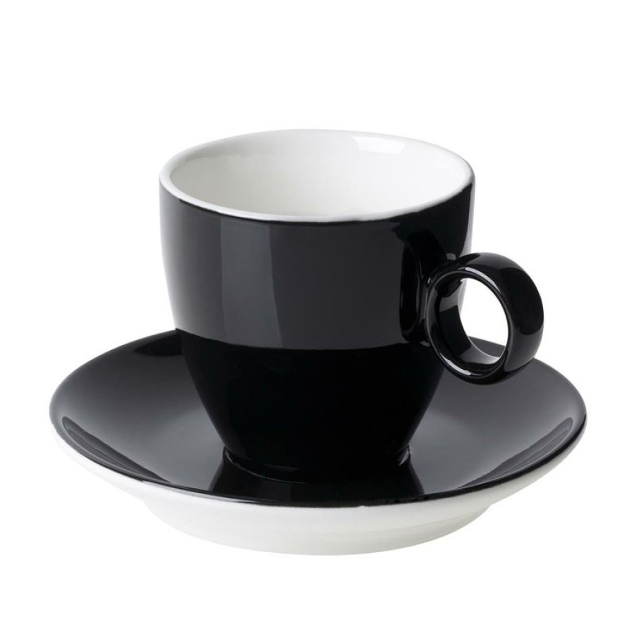 Koffiekopjes Mokken Fabriek | Bart Koffie Zwart 17 Cl. Set