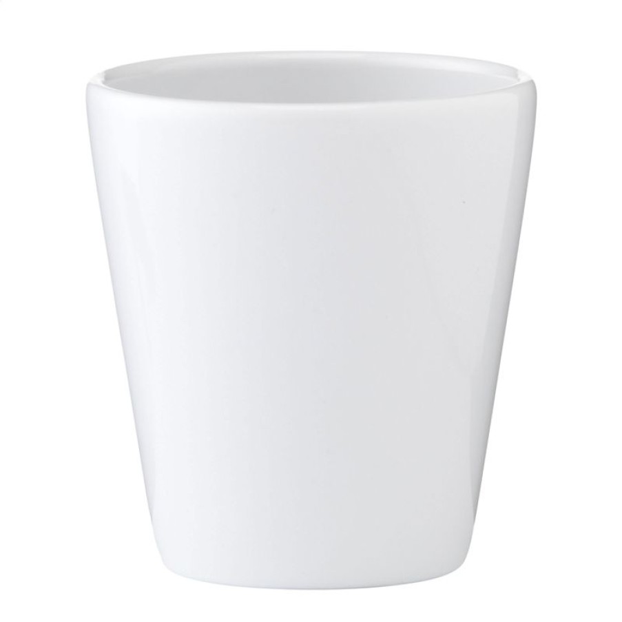 Mokken Mokken Fabriek | Mont Blanc Mok Zonder Oor 19 Cl. Wit