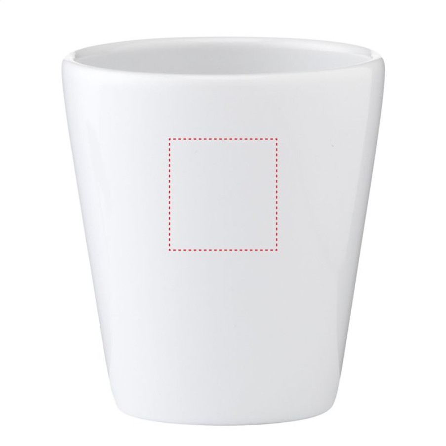 Mokken Mokken Fabriek | Mont Blanc Mok Zonder Oor 19 Cl. Wit