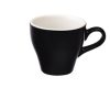 Cappuccino Kopjes Mokken Fabriek | Tulip Cappuccino Kop 28 Cl. Zwart